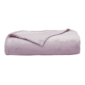 Living & Co Plush Blanket Lilac