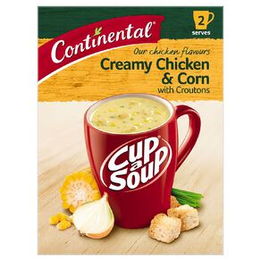 Continental Cup a Soup Creamy Chicken and Corn 2 Pack